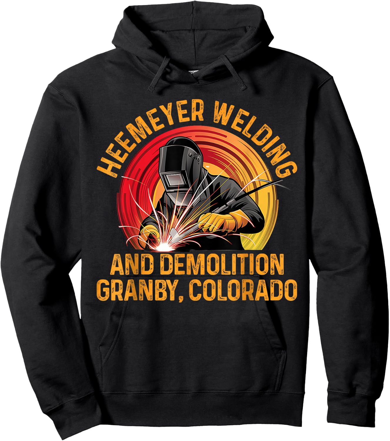 Heemeyer Welding And Demolition Grandby Colorado Hoodie - Hoodie | Black