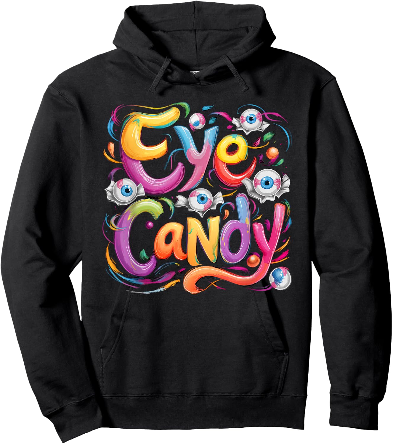 Eye Candy Hoodie - Hoodie | Black