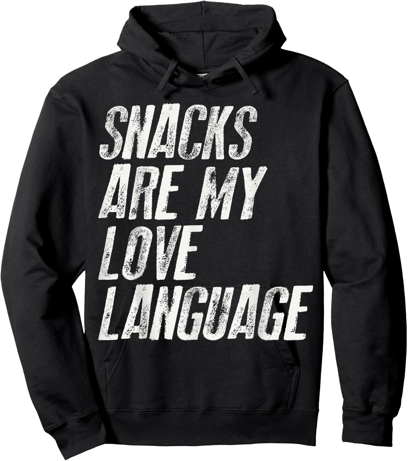 Snacks are my love language. For snacks Food Lover Fast Hoodie - Hoodie | Black