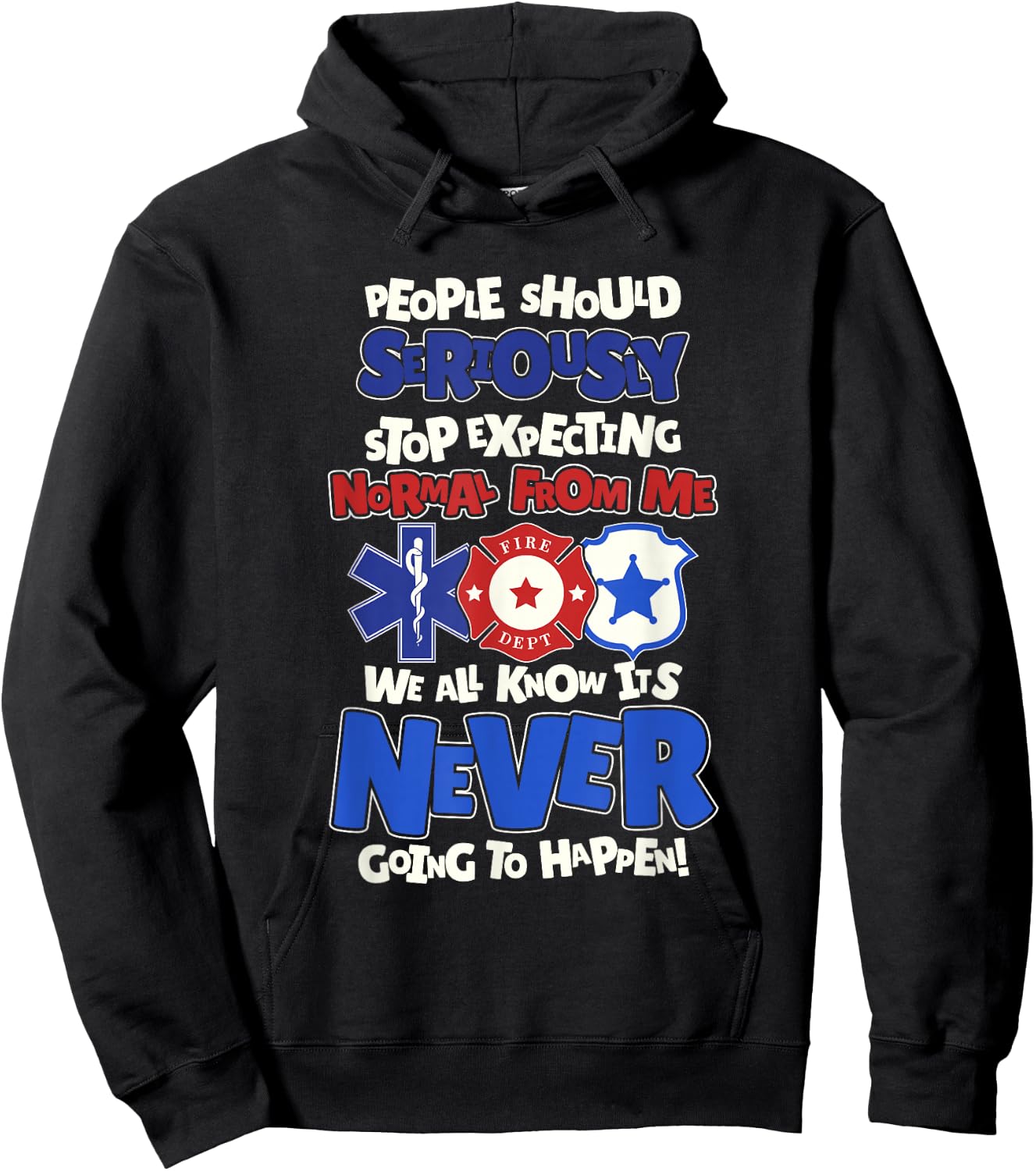 Paramedic Emergency Paramedic Paramedic Hoodie - Hoodie | Black