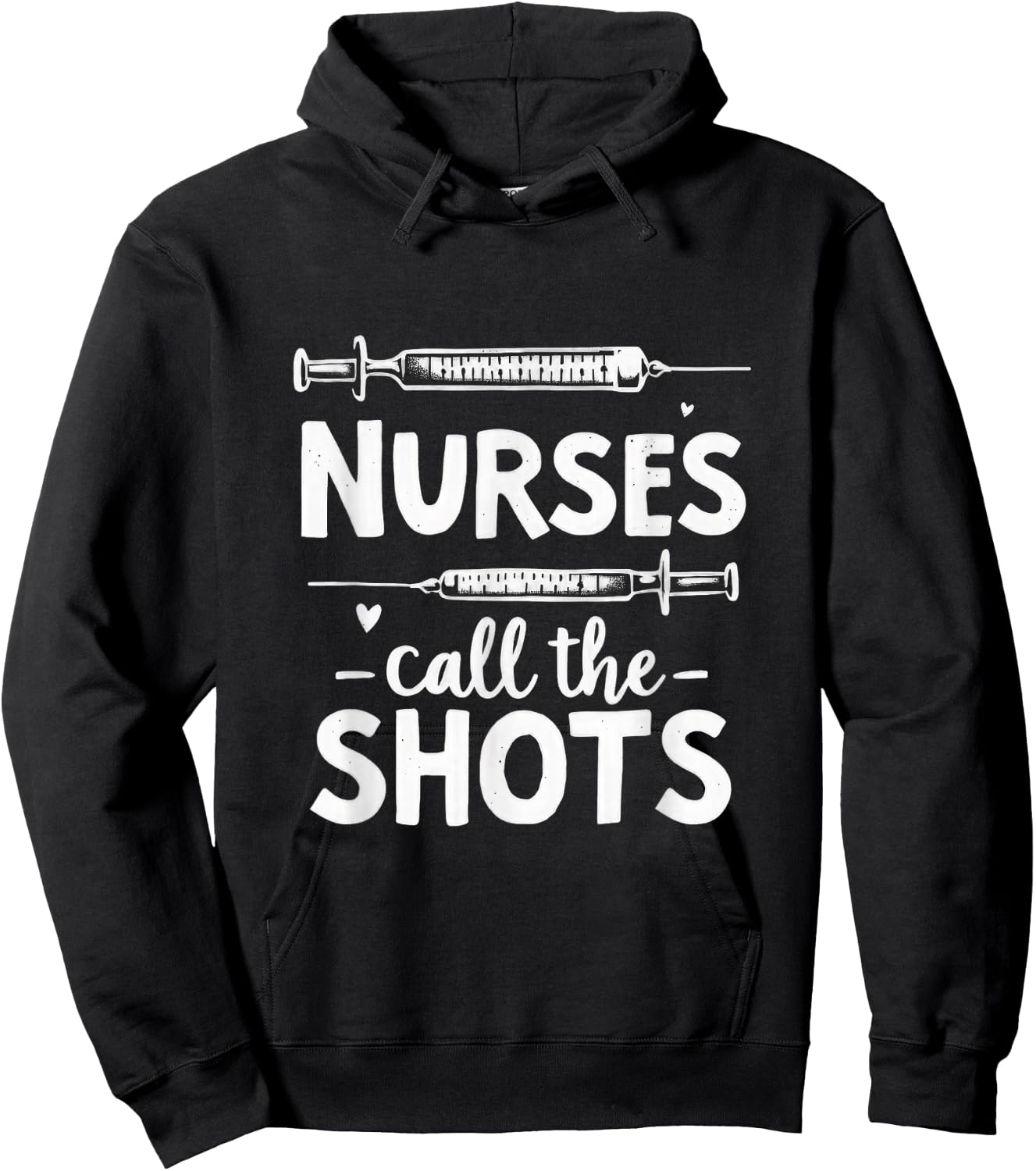 Nurse Call The Shots With Squirting Hoodie - Hoodie | Black