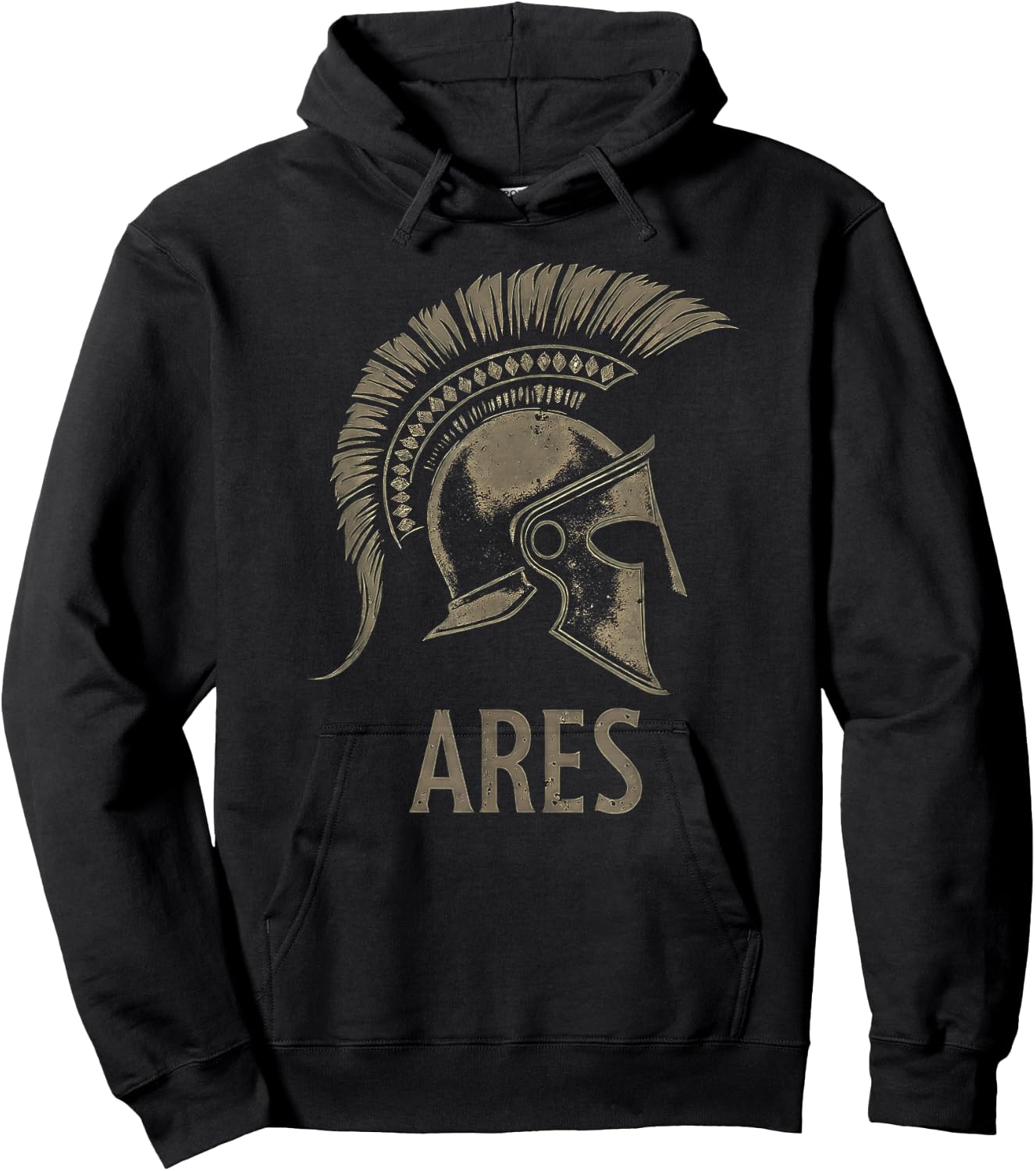 Ares Ancient Greek God Symbol Hoodie - Hoodie | Black