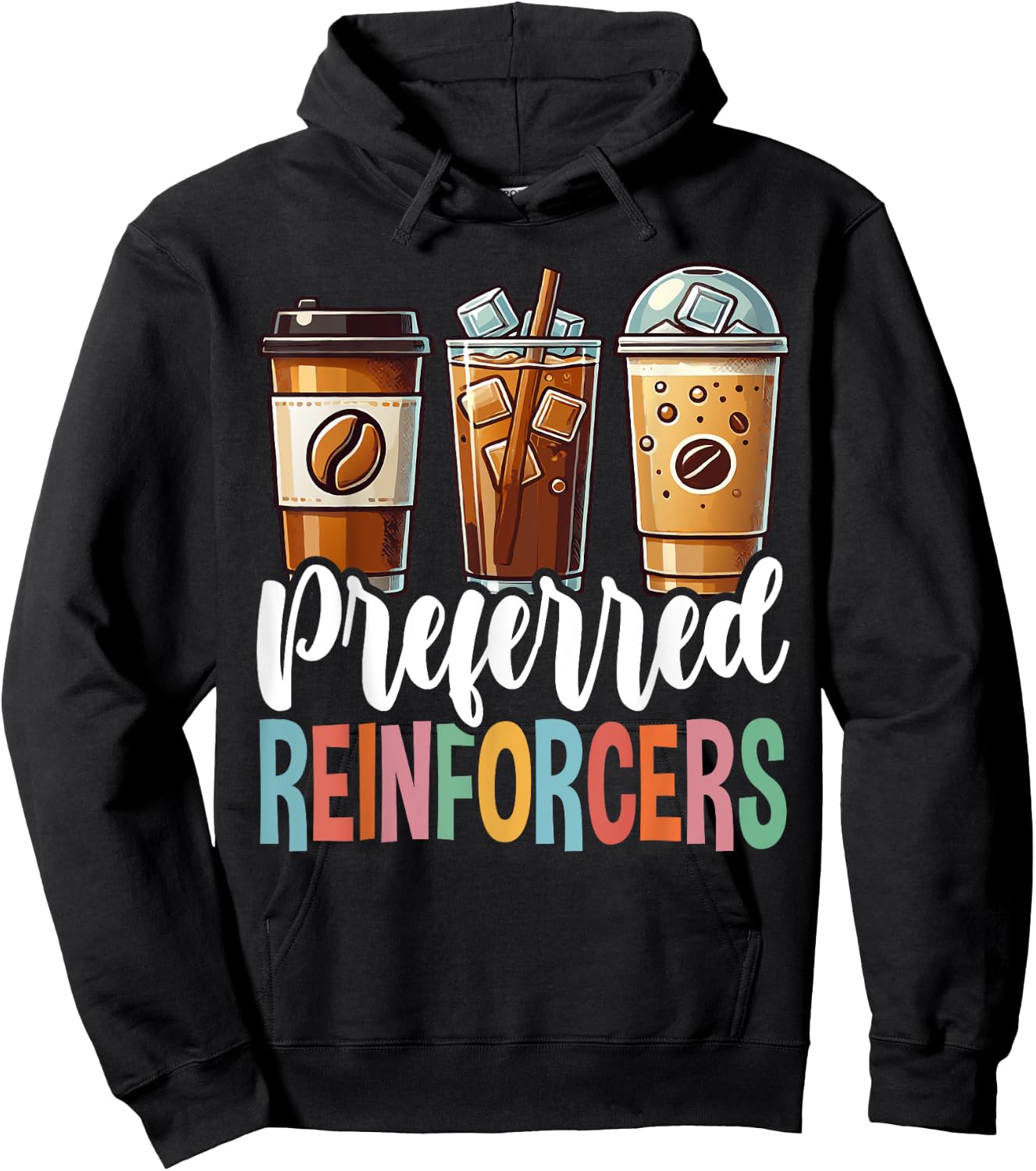 Preferred Reinforcers ABA Therapist ABA Therapy Hoodie - Hoodie | Black