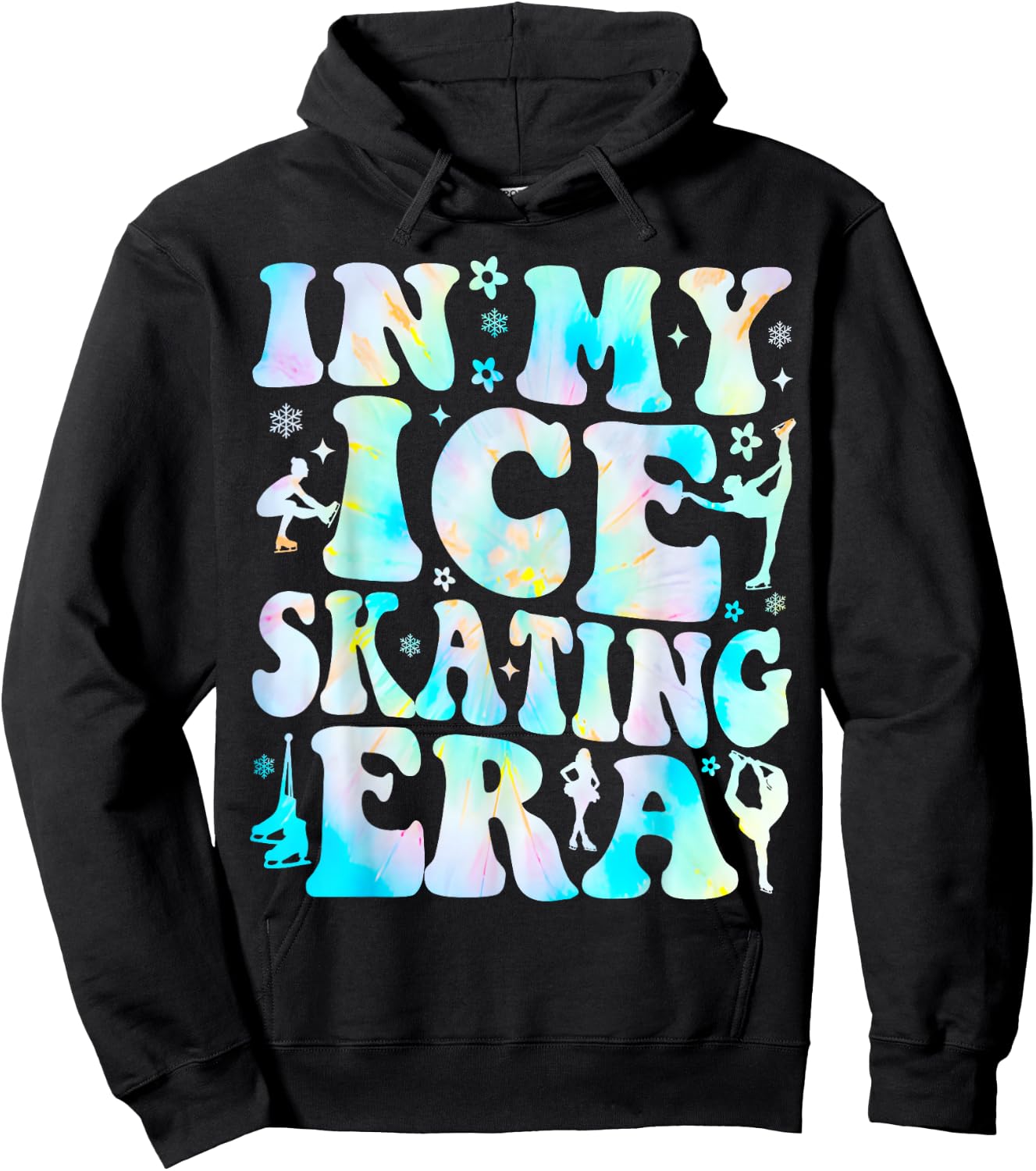 In My Ice Skating Era Hoodie - Hoodie | Black