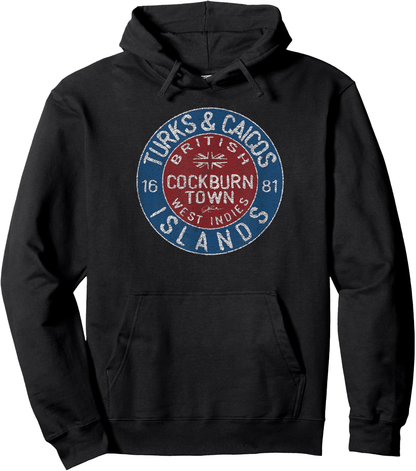 JCombs: Cockburn Town, Turks & Caicos Islands Hoodie - Hoodie | Black