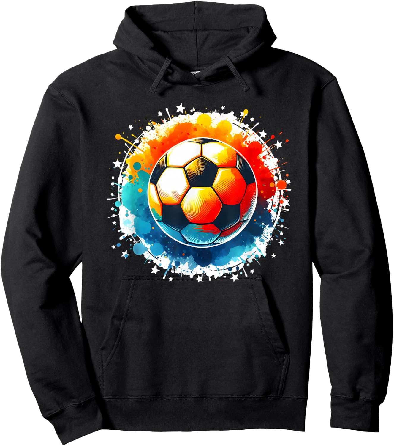 Soccer Player Boys Kids Men Youth Soccer Hoodie - Hoodie | Black
