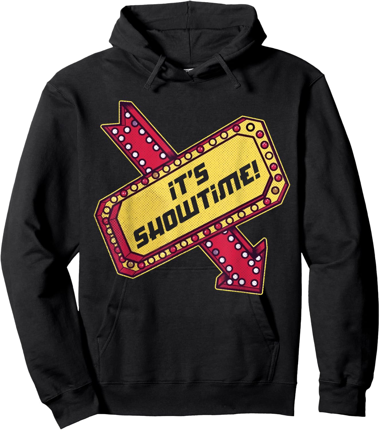 It's Showtime Halloween Movie Awesome Costume Animal Lovers Hoodie - Hoodie | Black