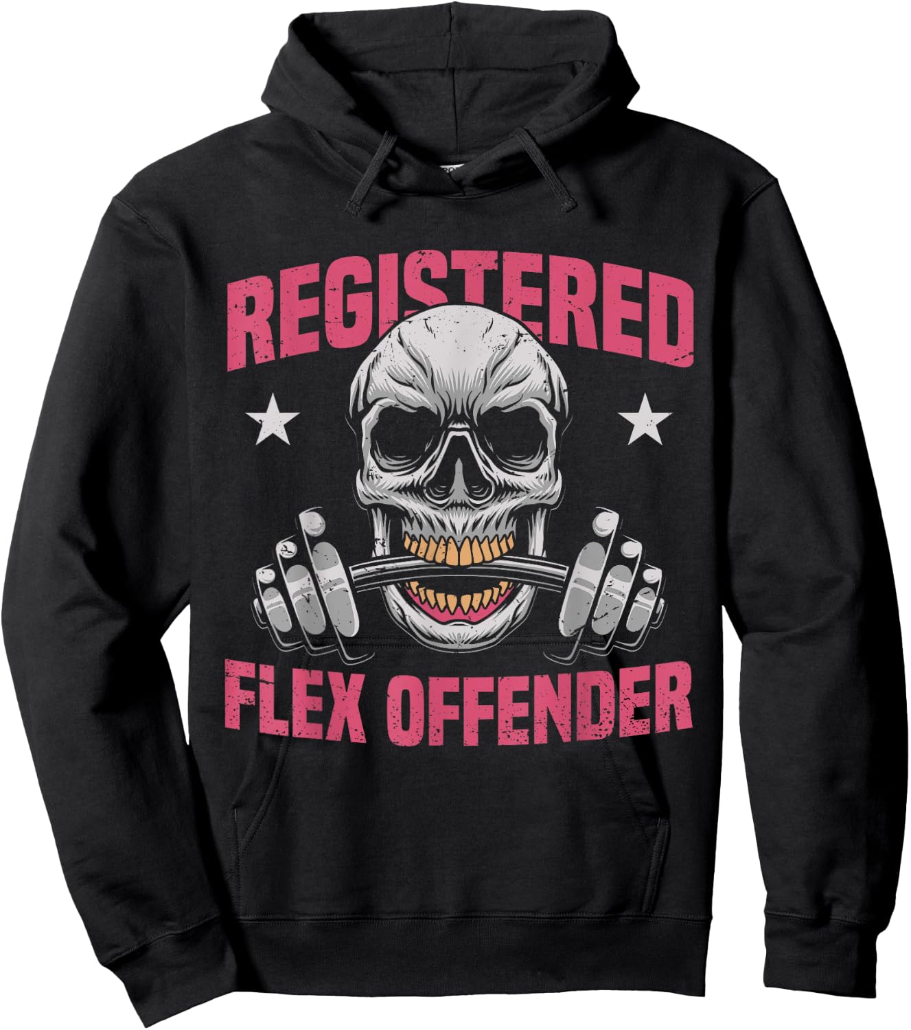 Registered Flex Offender Hoodie - Hoodie | Black