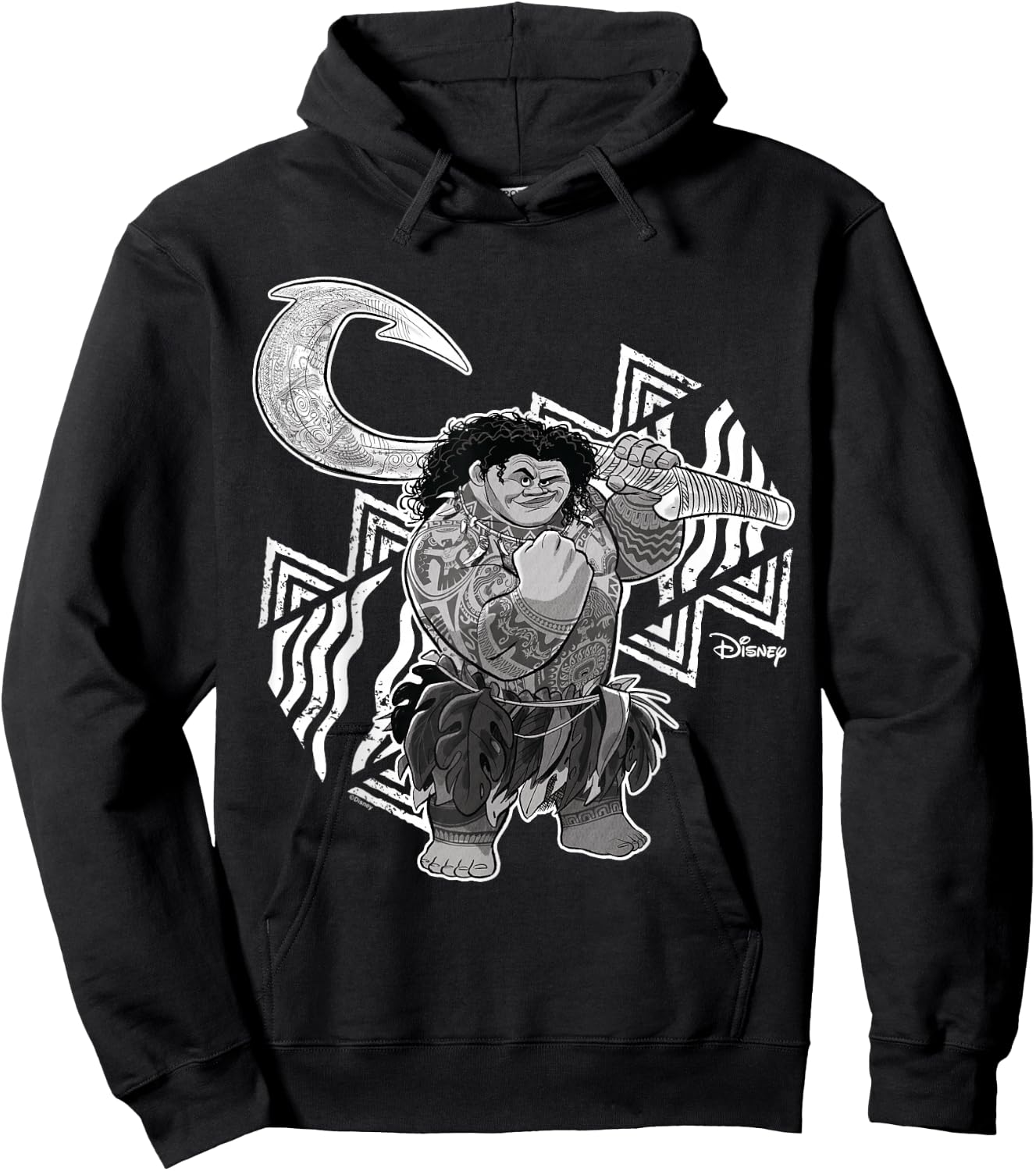 Moana - Maui Hoodie - Hoodie | Black
