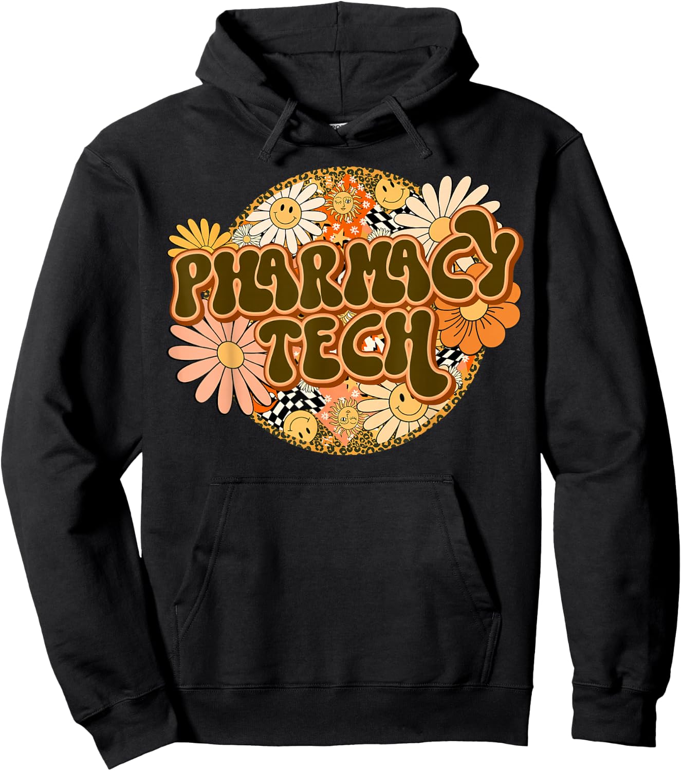 Pharmacy Technician CPHT School Pharmacist Tech Assistant Hoodie - Hoodie | Black