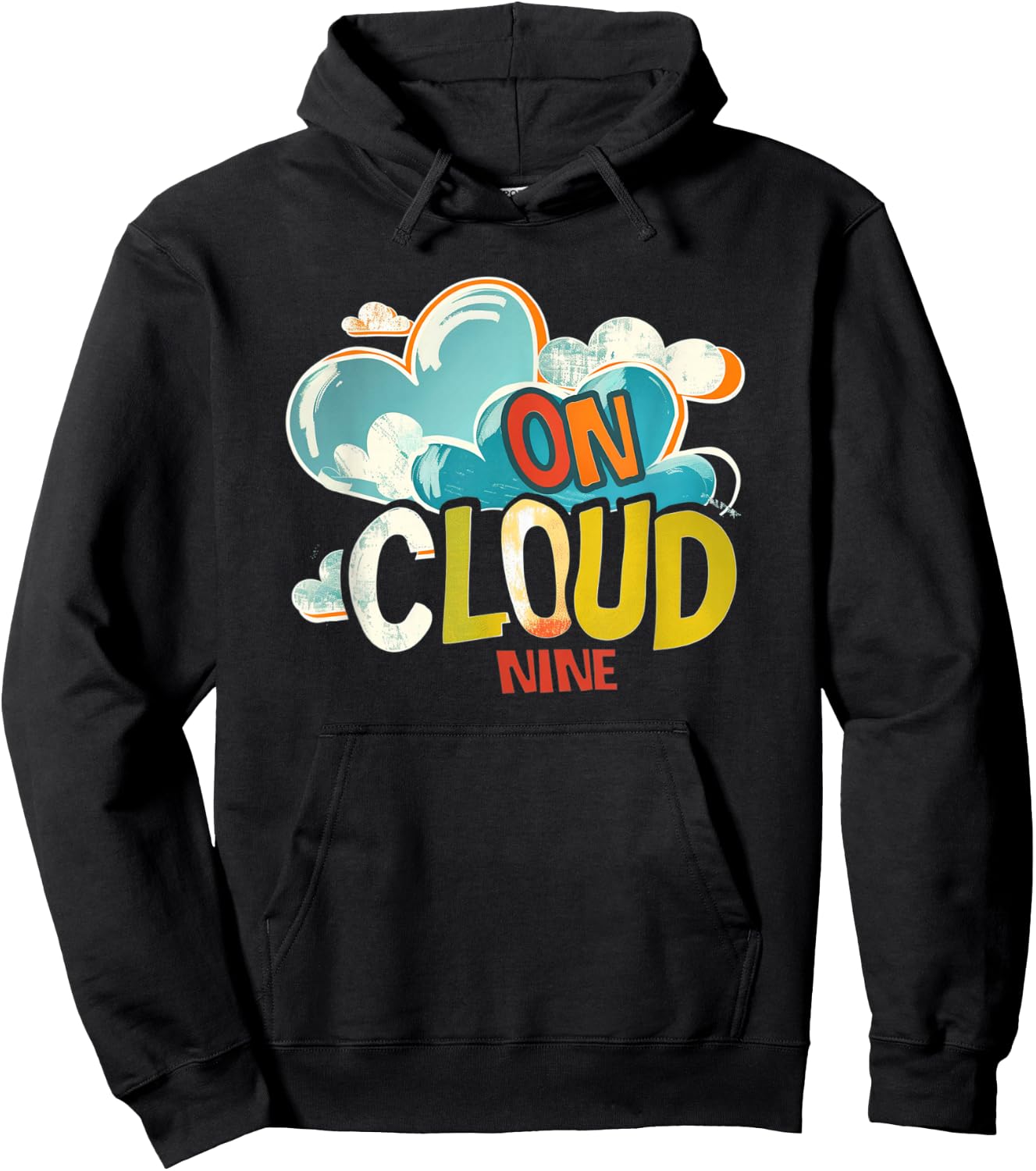 Fun on cloud nine Idiom Costume Hoodie - Hoodie | Black