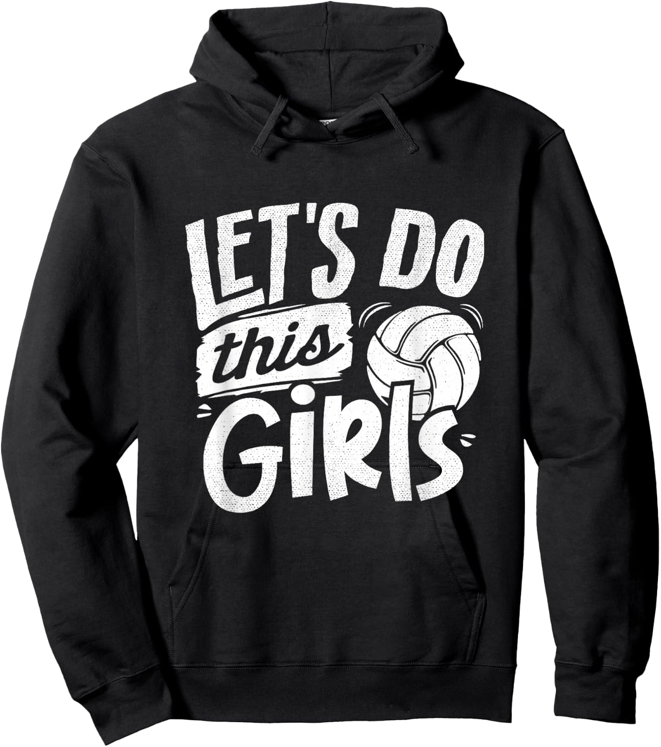 Volleyball Mom Shirt Women Girls Volleyball Player Hoodie - Hoodie | Black