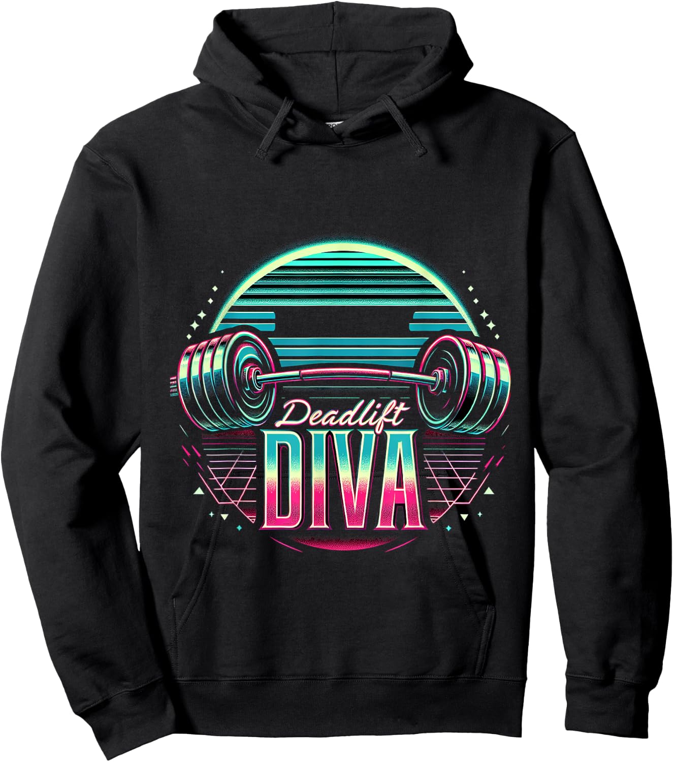 Deadlift Diva Hoodie - Hoodie | Black