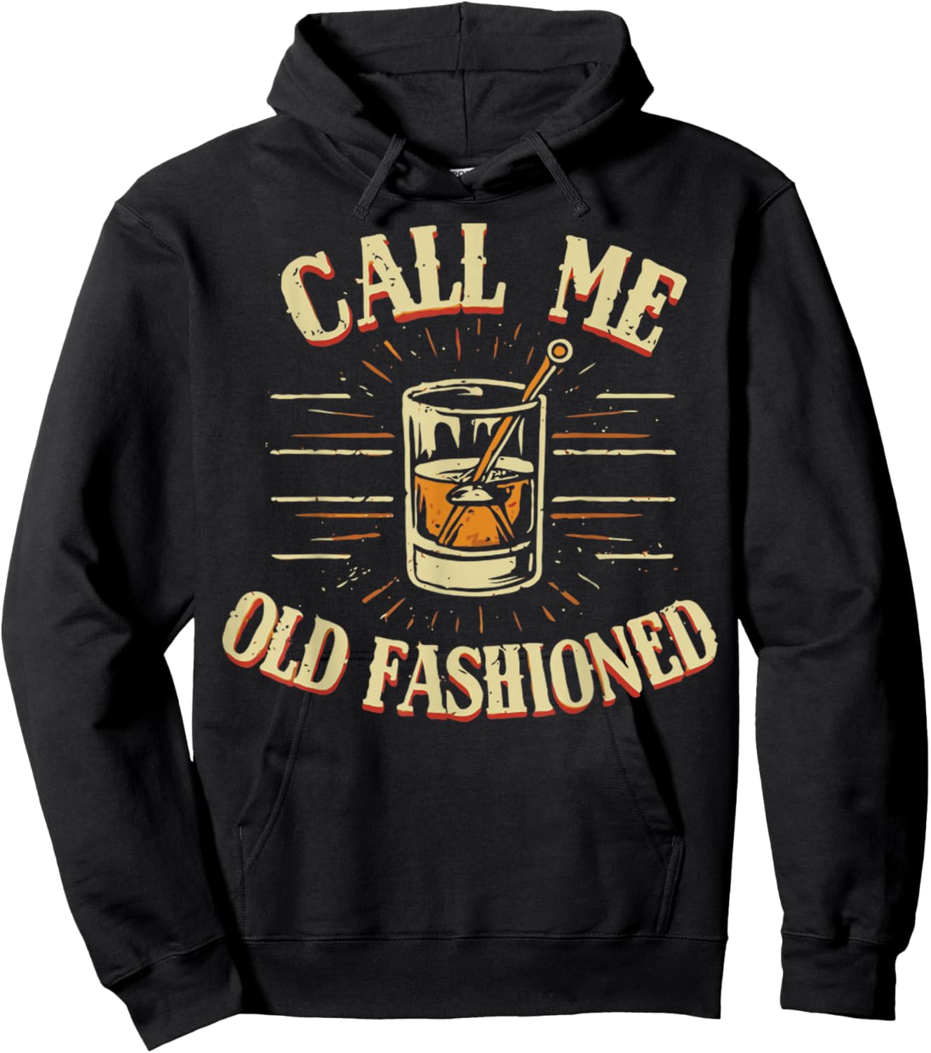 Vintage Call Me old Fashioned Retro Hoodie - Hoodie | Black