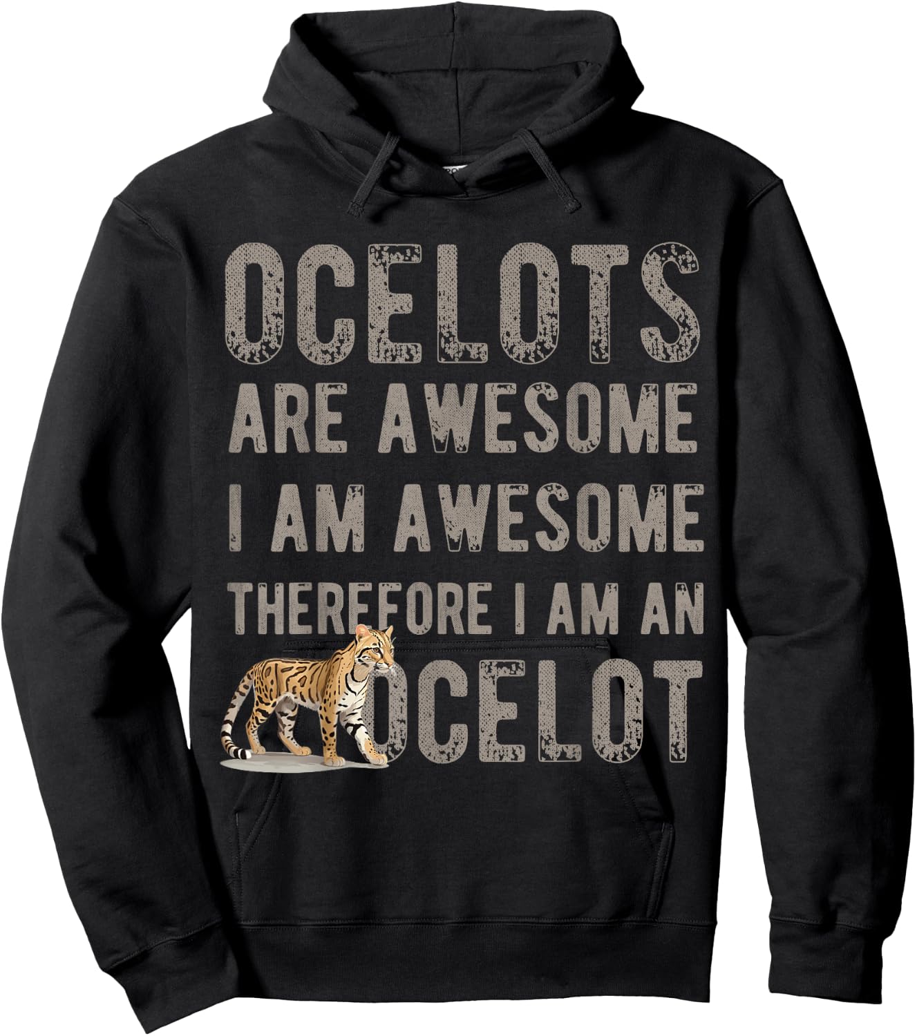 Ocelot Shirt Ocelot Lover Ocelots Hoodie - Hoodie | Black