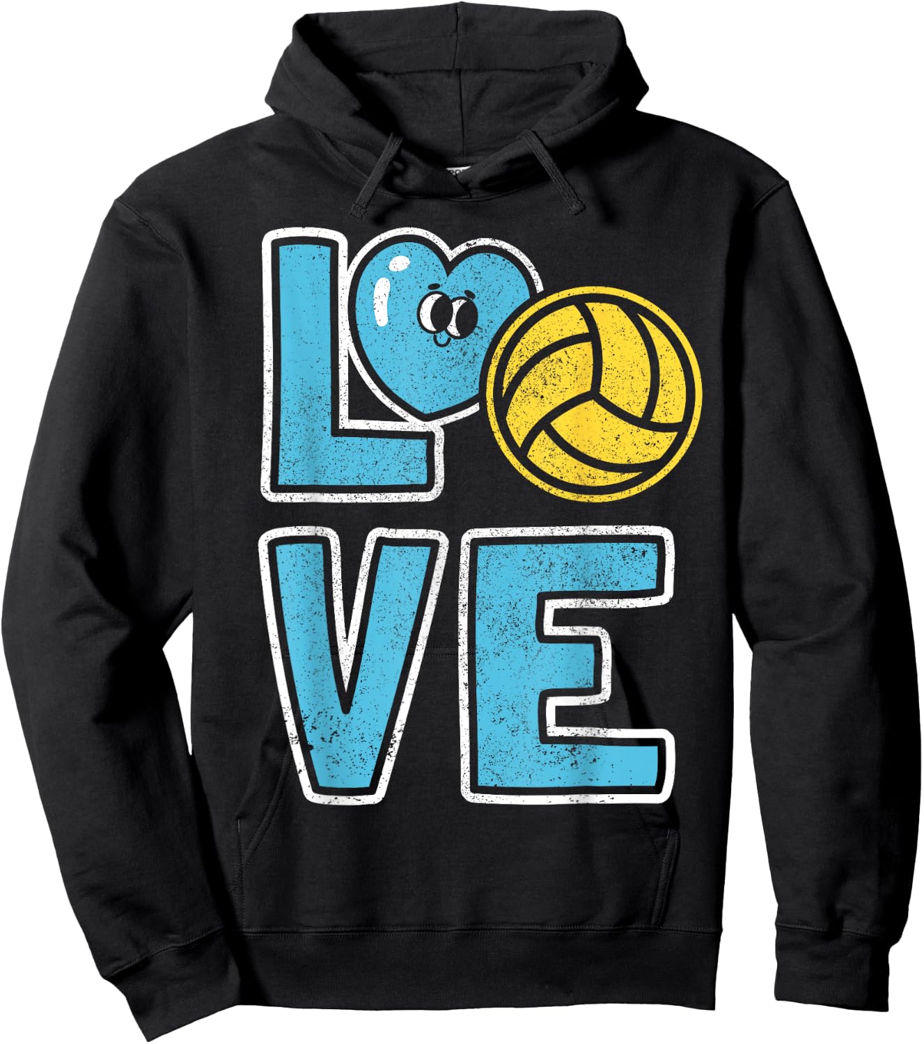 Cute Waterpolo Lover Waterpolo Fan Waterpolo Love Water Polo Hoodie - Hoodie | Black