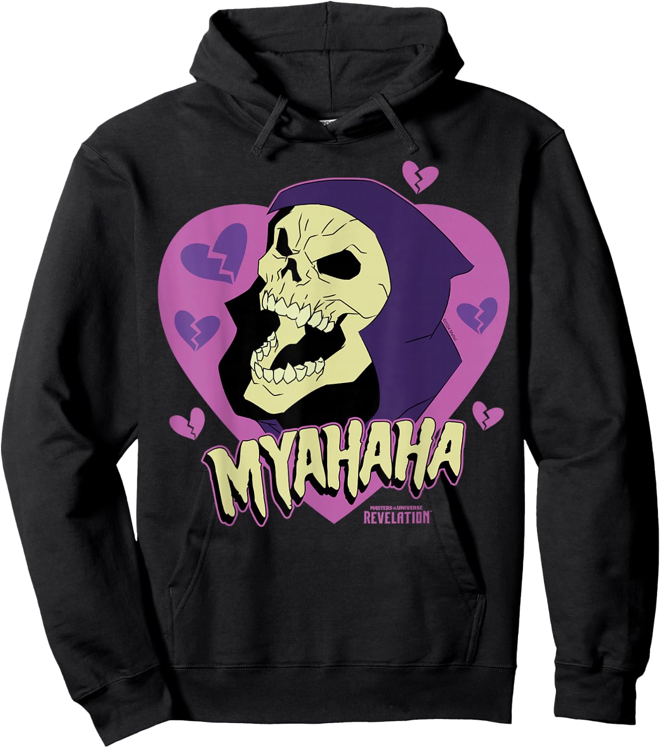 The Revelation of The Masters of The Universe - Skeletor Myahaha Hoodie - Hoodie | Black