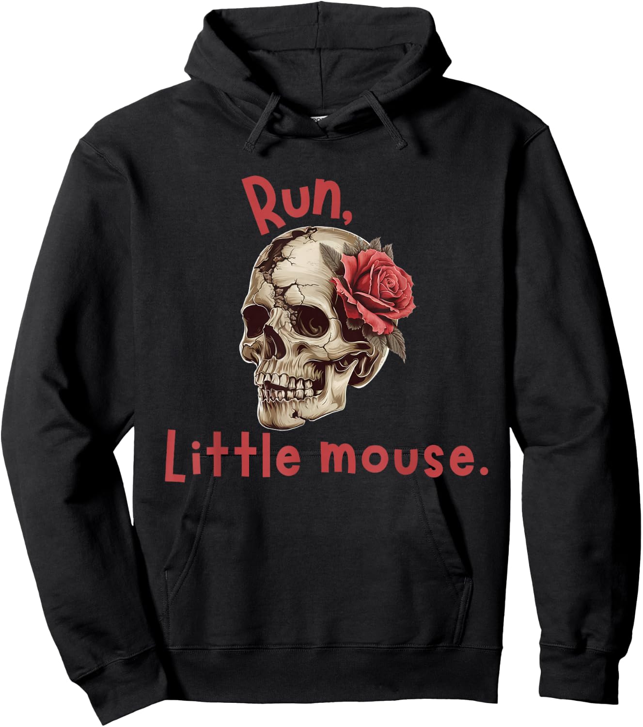 Run Little Mouse Zade Meadows Booktok idea Hoodie - Hoodie | Black