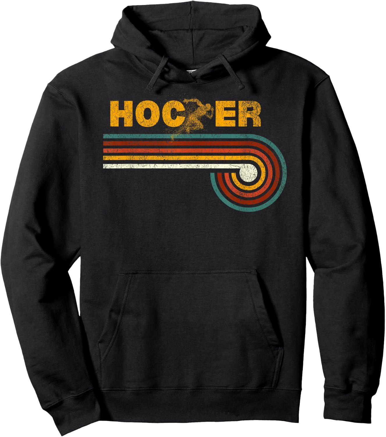 Retro Cole Hocker T Track 1,500 Race T Hoodie - Hoodie | Black