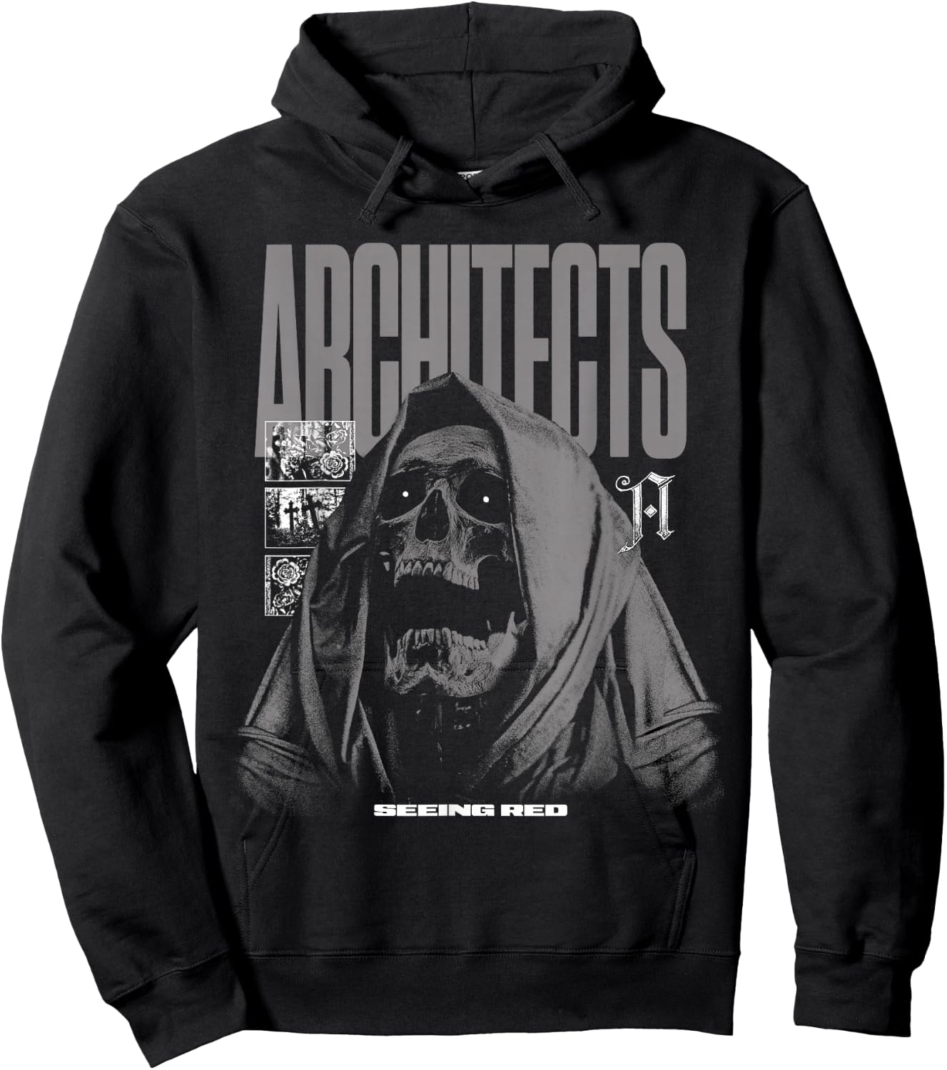 Architects Reaper , Small, Black Hoodie - Hoodie | Black