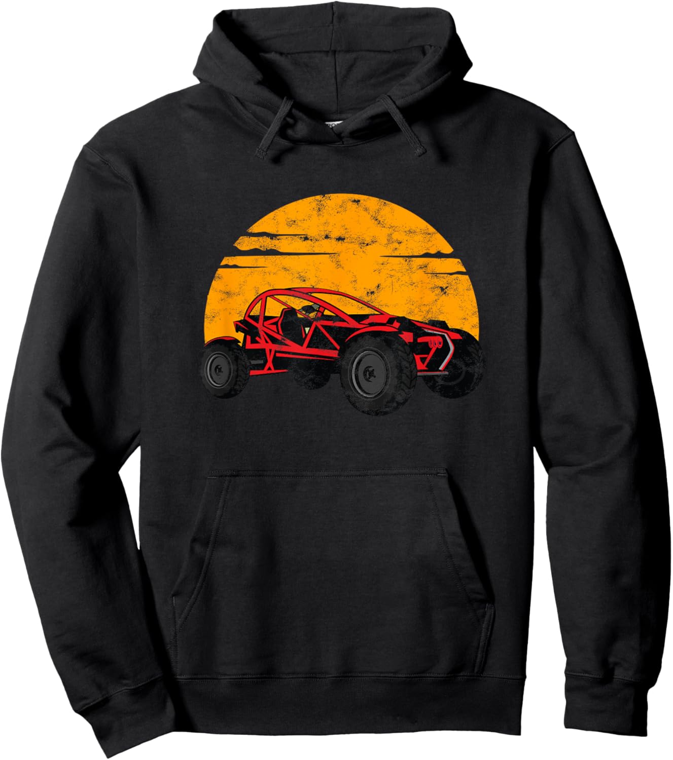 Sand Rail Riding Sand Rail Racing Dune Buggy Sand Rail Hoodie - Hoodie | Black