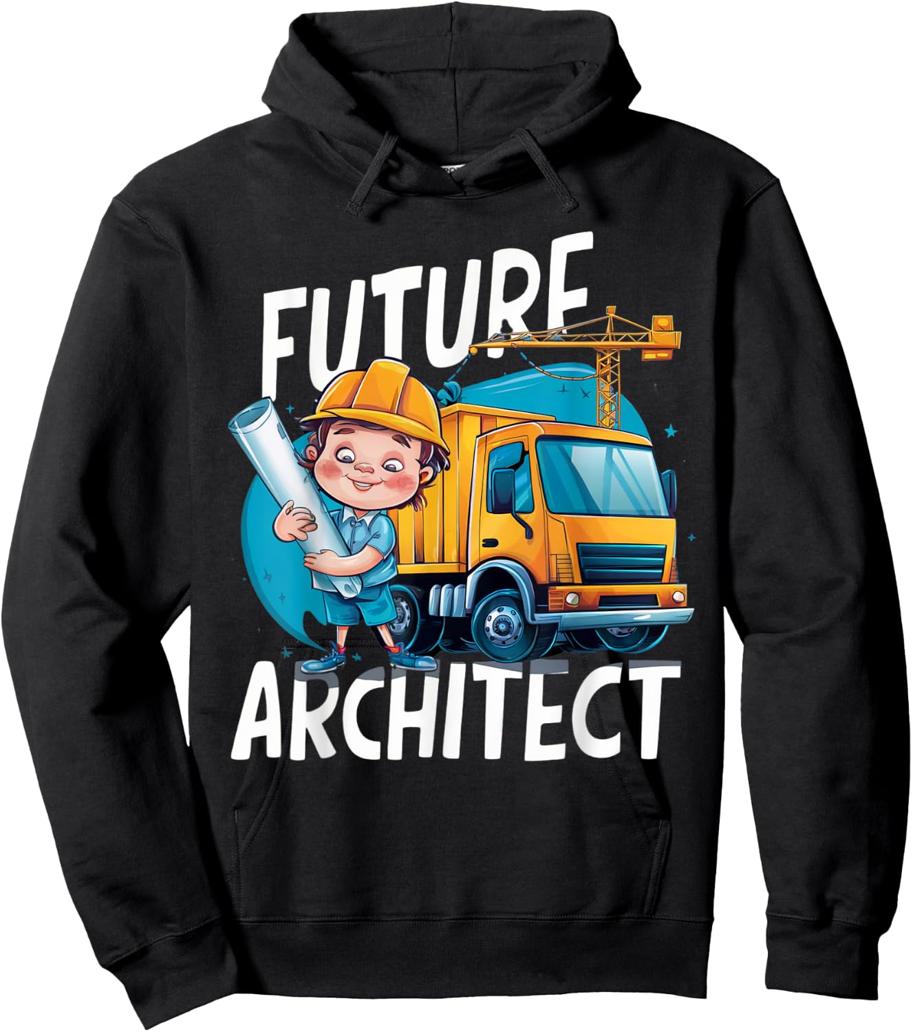 Future Architect Costume for Toddler Adults & Kids Hoodie - Hoodie | Black