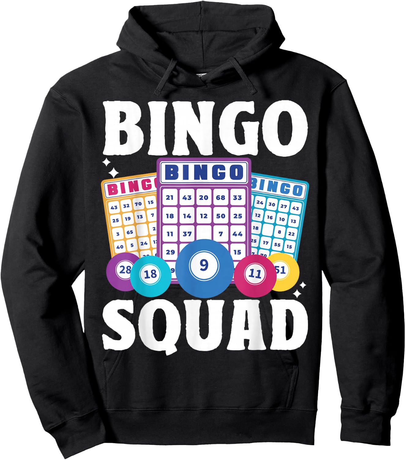 Bingo Squad Hoodie - Hoodie | Black