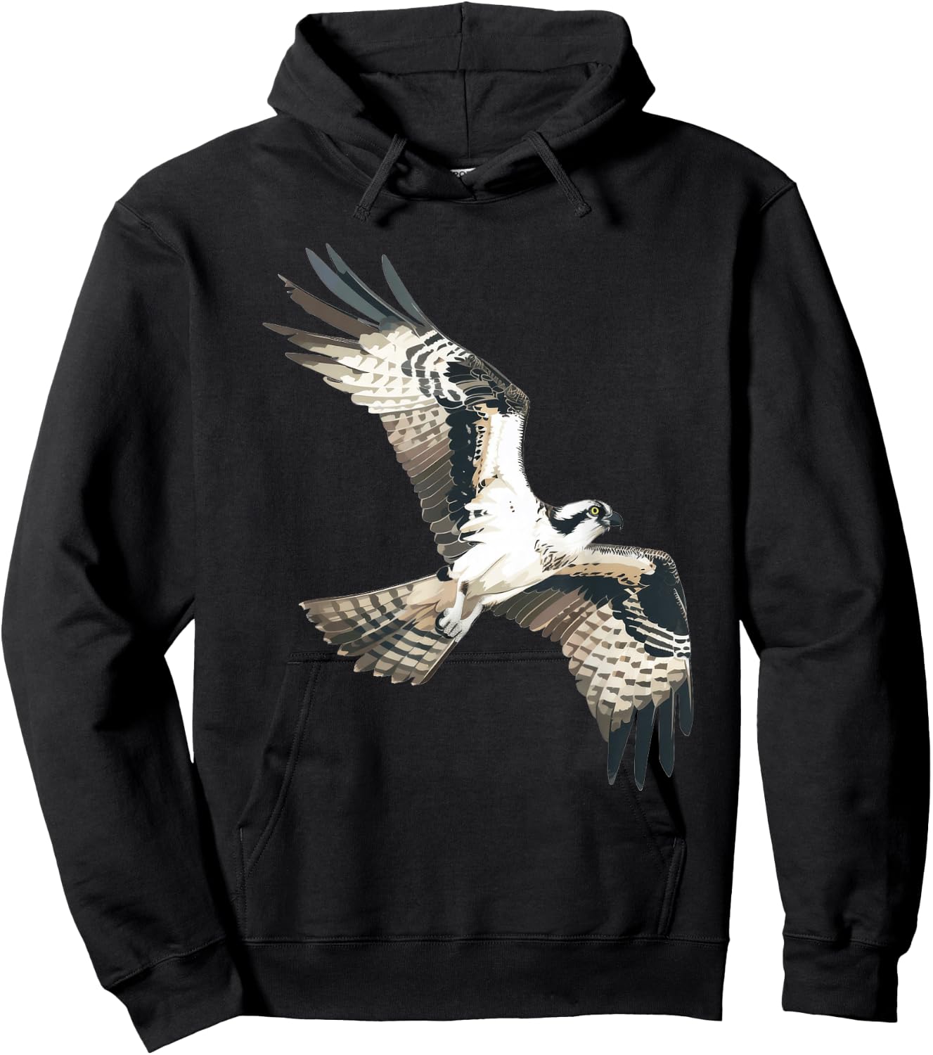 Osprey Bird In The Wilderness Hoodie - Hoodie | Black