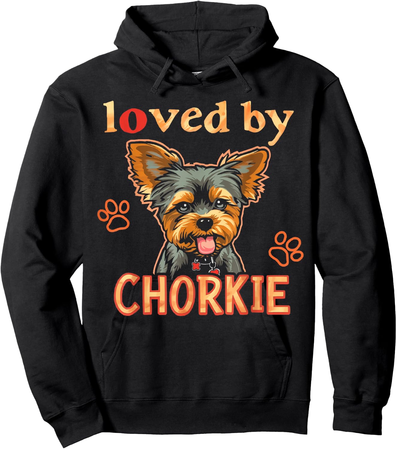 Chorkie Owner Dog Lover Puppy Chihuahua Yorkshire Terrier Men Women Hoodie - Hoodie | Black