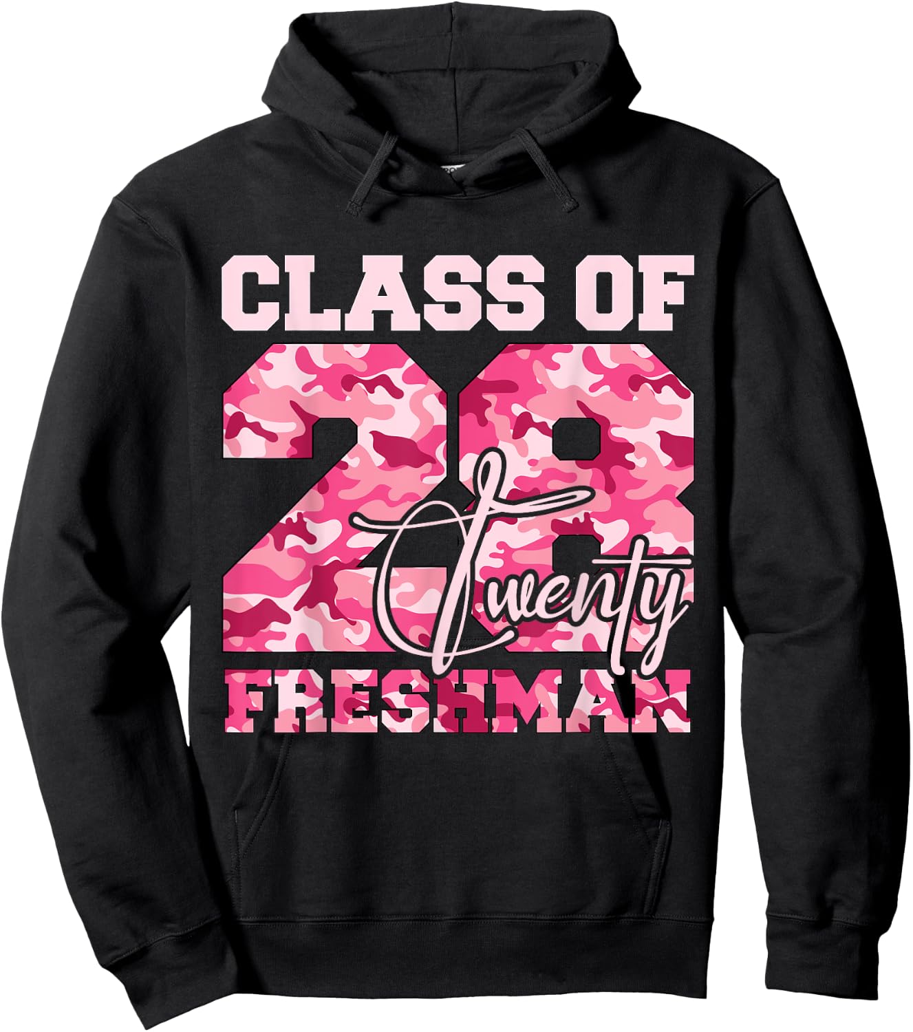 Class of 2028 Freshman High School Back To School 9th Grade Hoodie - Hoodie | Black