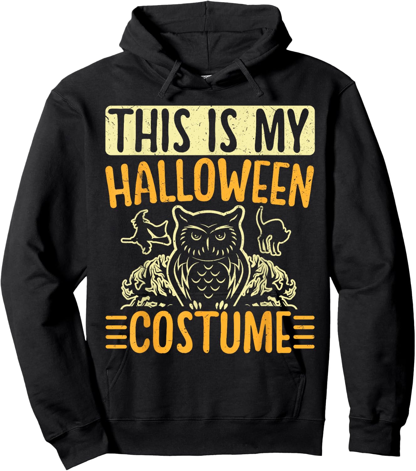 This Is My Halloween Costume Men Women Halloween Costume Hoodie - Hoodie | Black