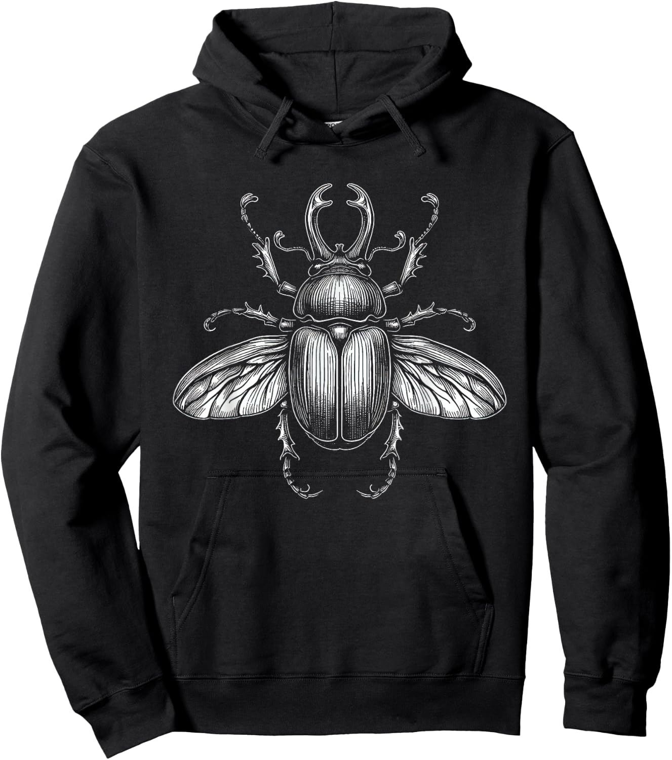 Beetle Insect Art Design Hoodie - Hoodie | Black
