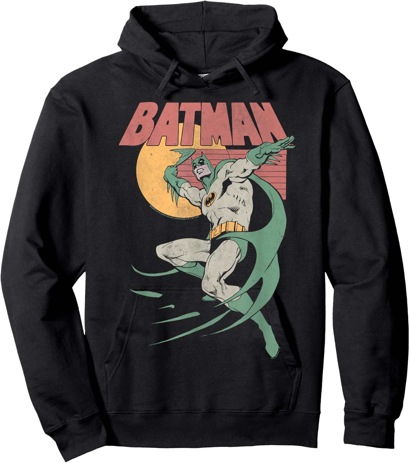Batman 70's Batman Hoodie - Hoodie | Black