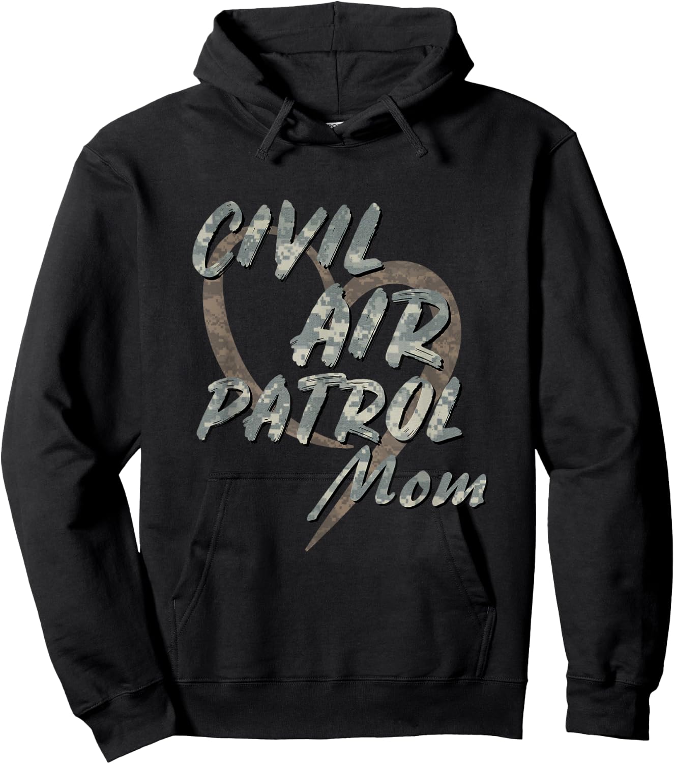 Civil Air Patrol Mom Shirt for Proud CAP Cadet Mothers Hoodie - Hoodie | Black