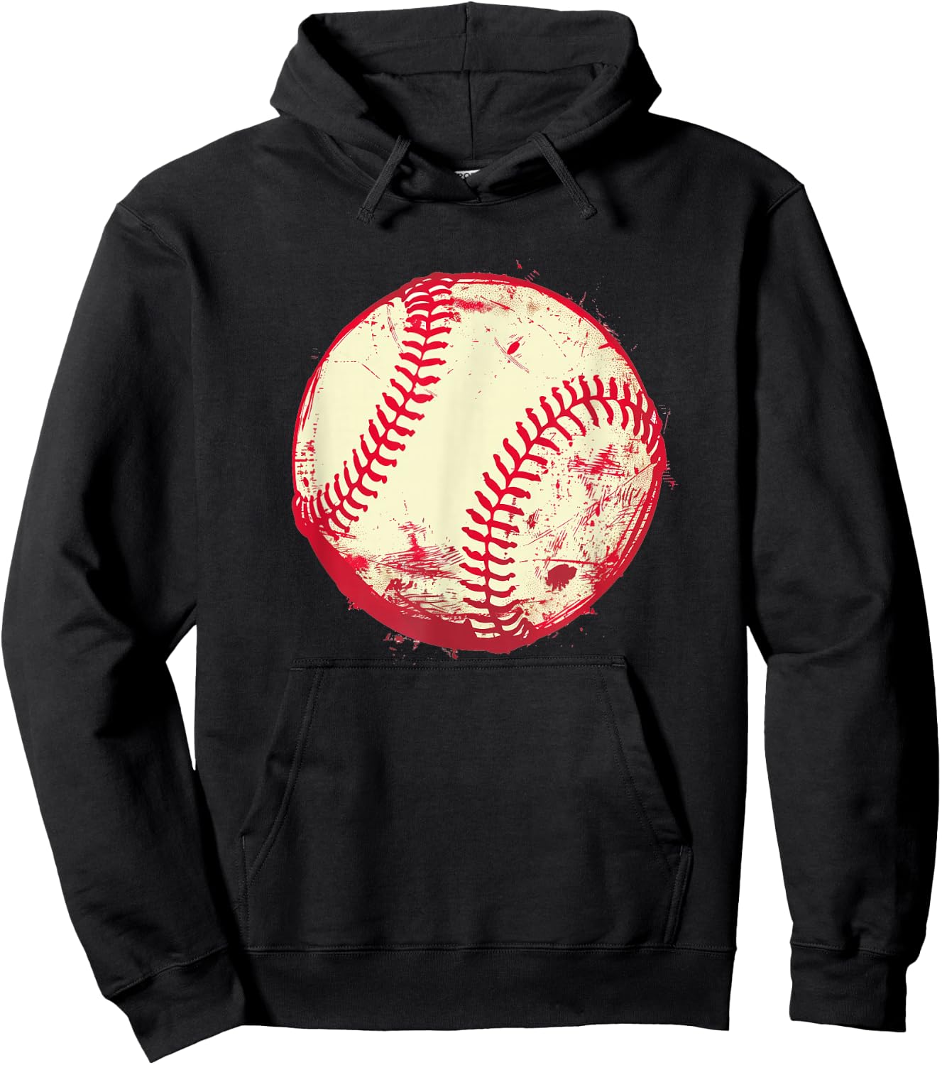 Baseball Player and Fan Hoodie - Hoodie | Black