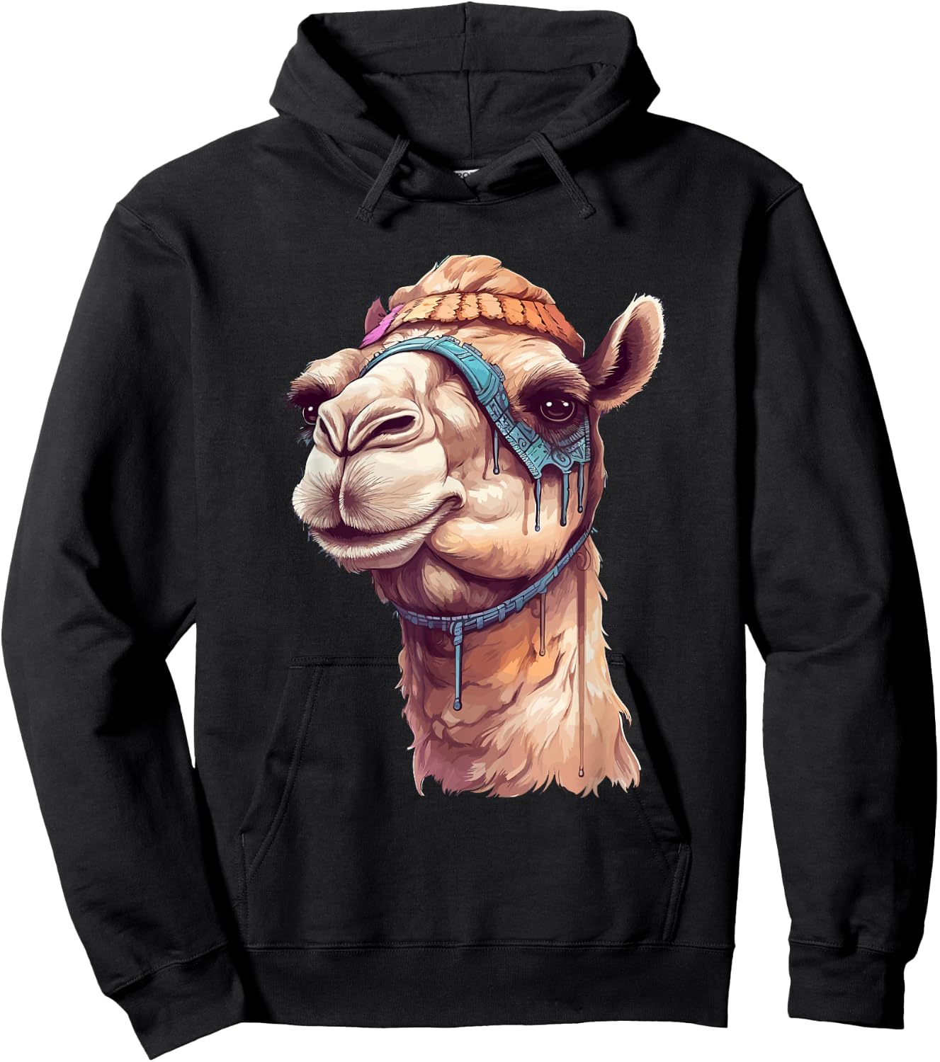 Camel Desert Animal Camel Hoodie - Hoodie | Black