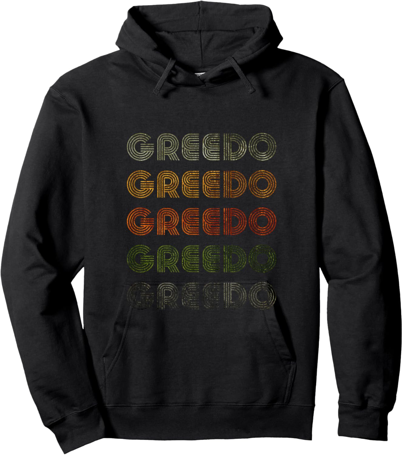 Love Heart Greedo Grunge Vintage Style Black Greedo Hoodie - Hoodie | Black