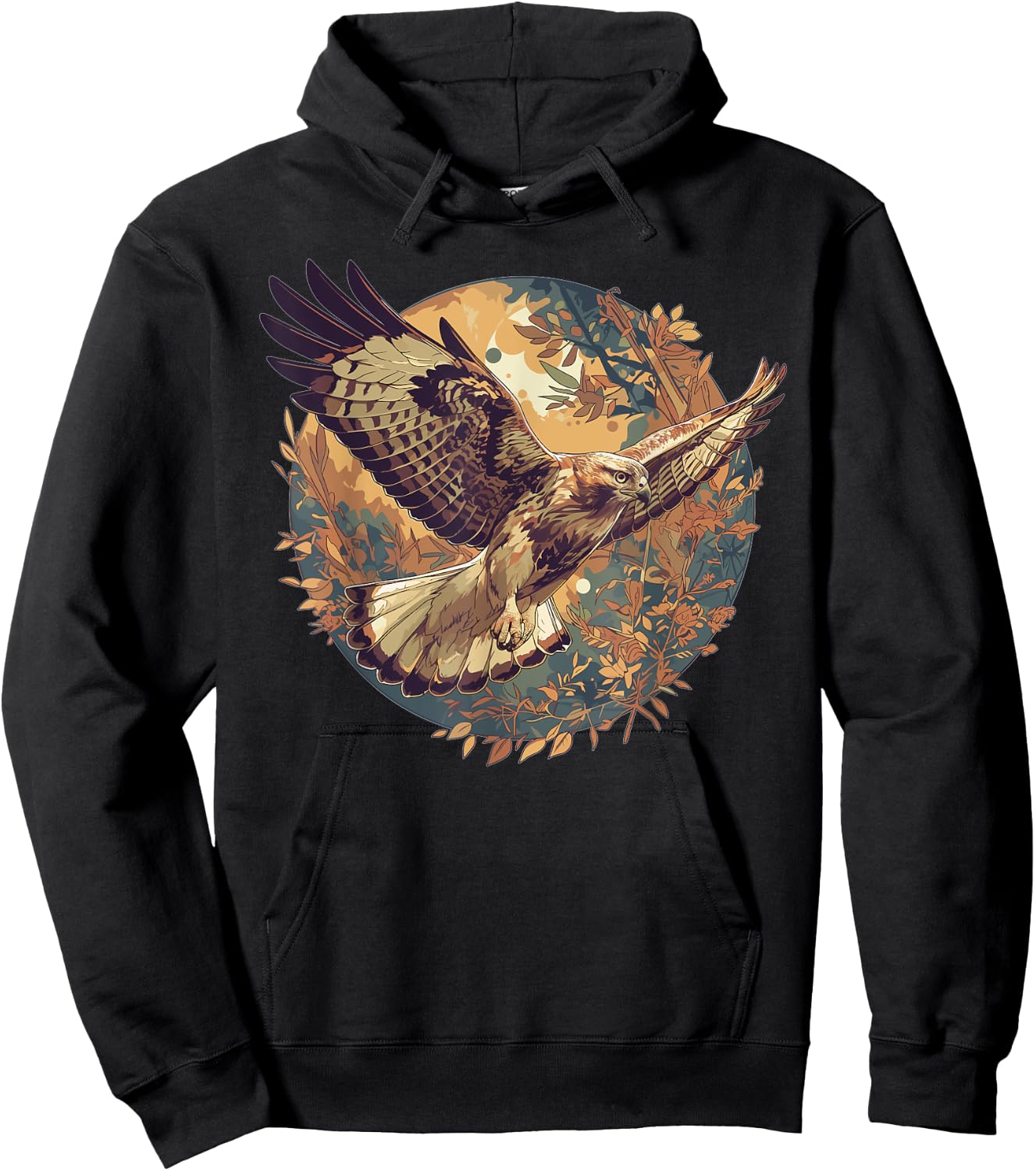 Hawks Hawk Hoodie - Hoodie | Black