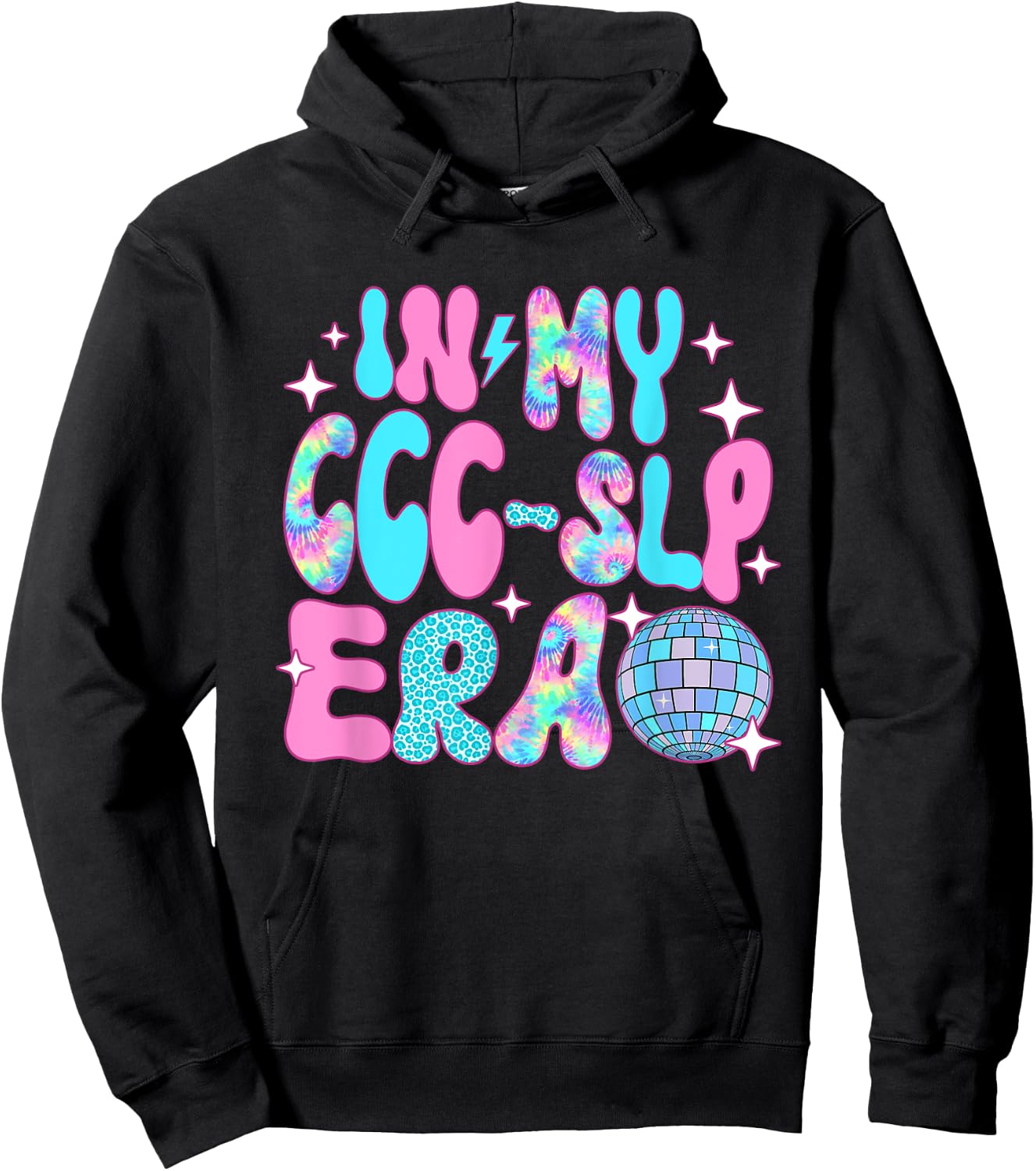 Disco In My CCC-SLP Era Hoodie - Hoodie | Black