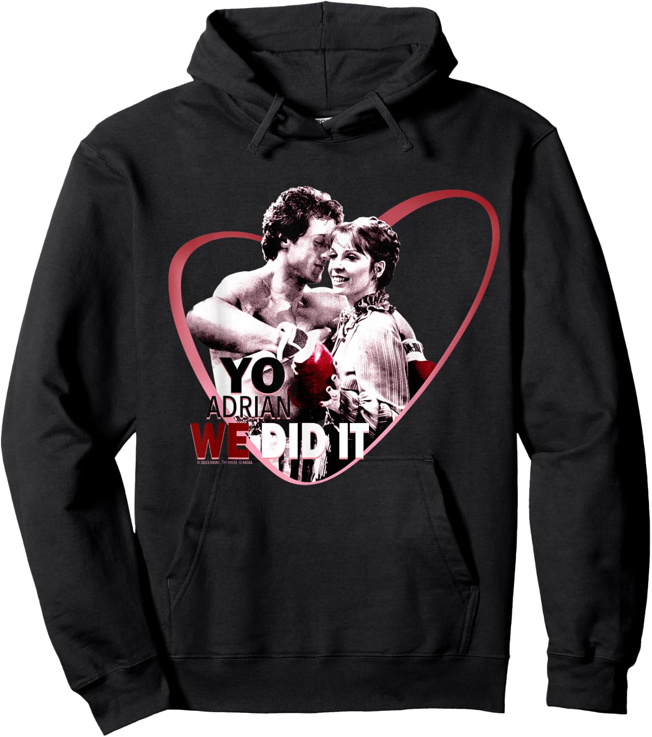 Rocky Yo Adrian We Did It Hoodie - Hoodie | Black