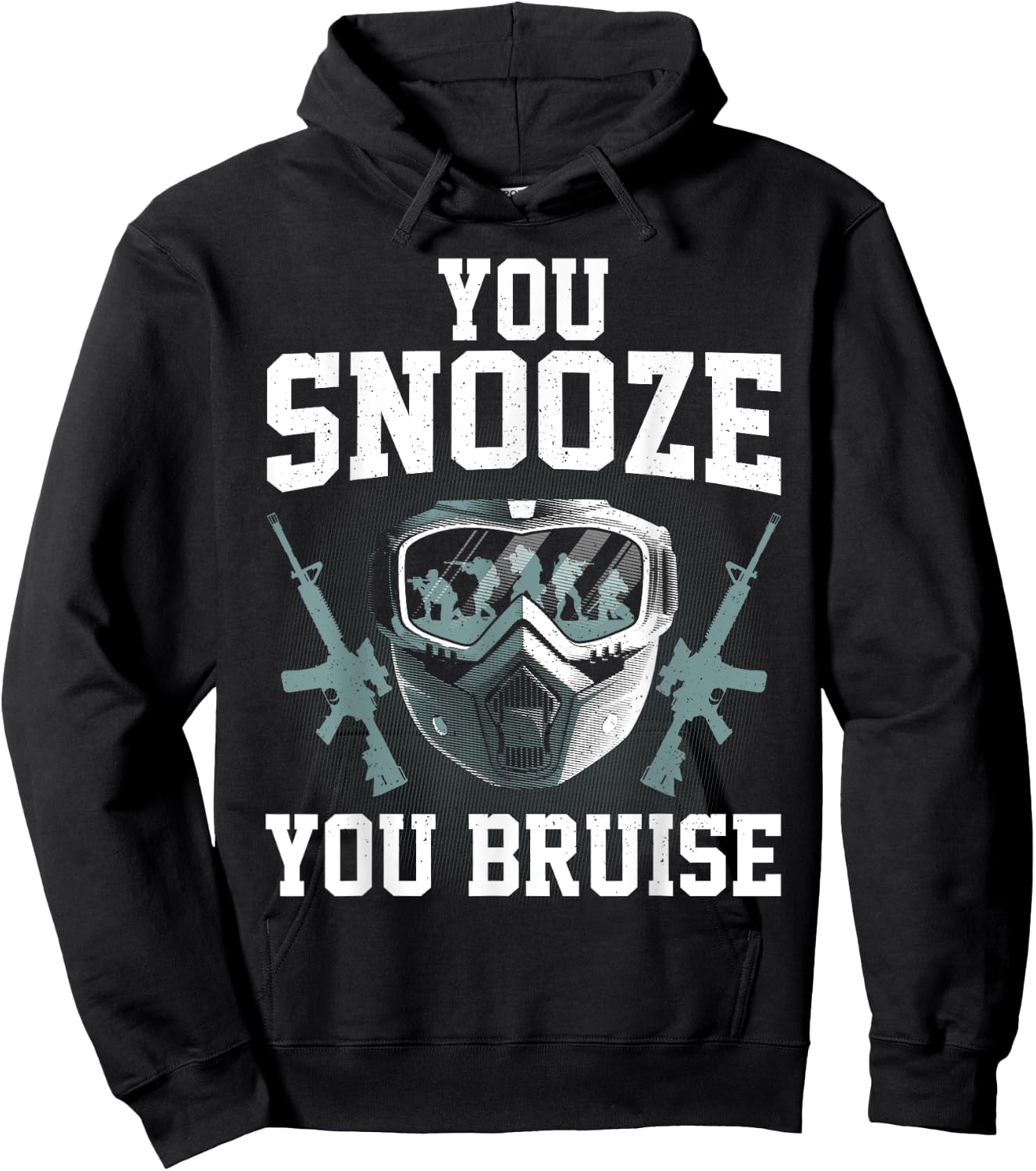 Funny Airsoft Art Women Airsoft Player Airsoft Gear Hoodie - Hoodie | Black