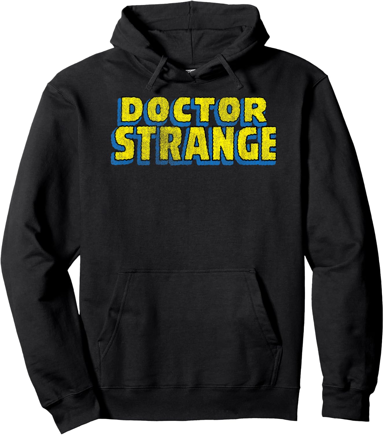 Marvel Doctor Strange Classic Distressed Logo Hoodie - Hoodie | Black