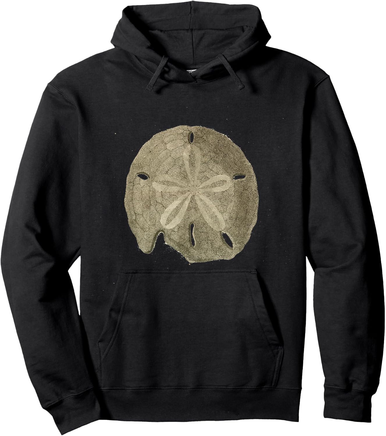 Vintage Sand Dollar Illustration (1799) Hoodie - Hoodie | Black