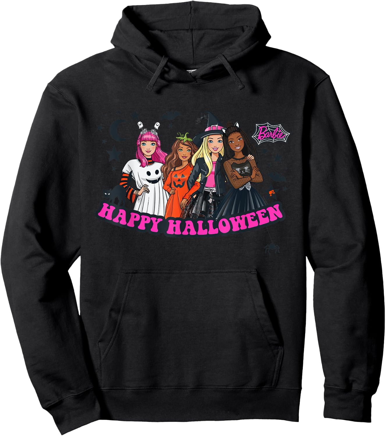 Barbie - Happy Halloween Trick or Treat Hoodie - Hoodie | Black