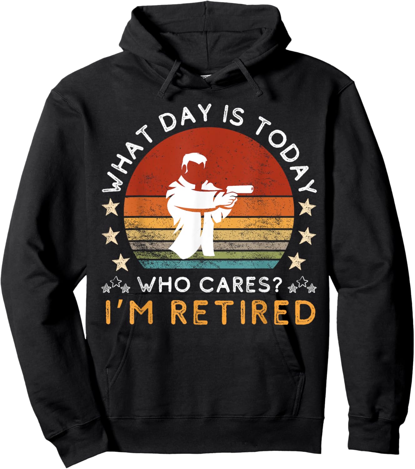Humorous 'retired Shooting' for Gun Enthusiasts Hoodie - Hoodie | Black