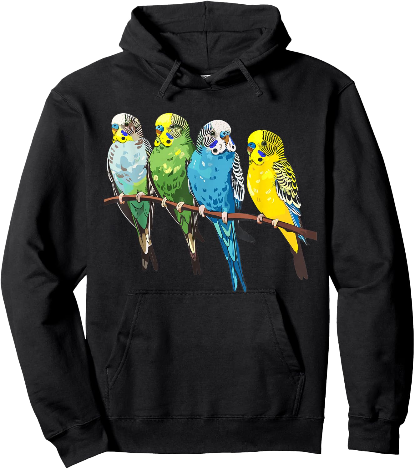 Budgie Hoodie - Hoodie | Black