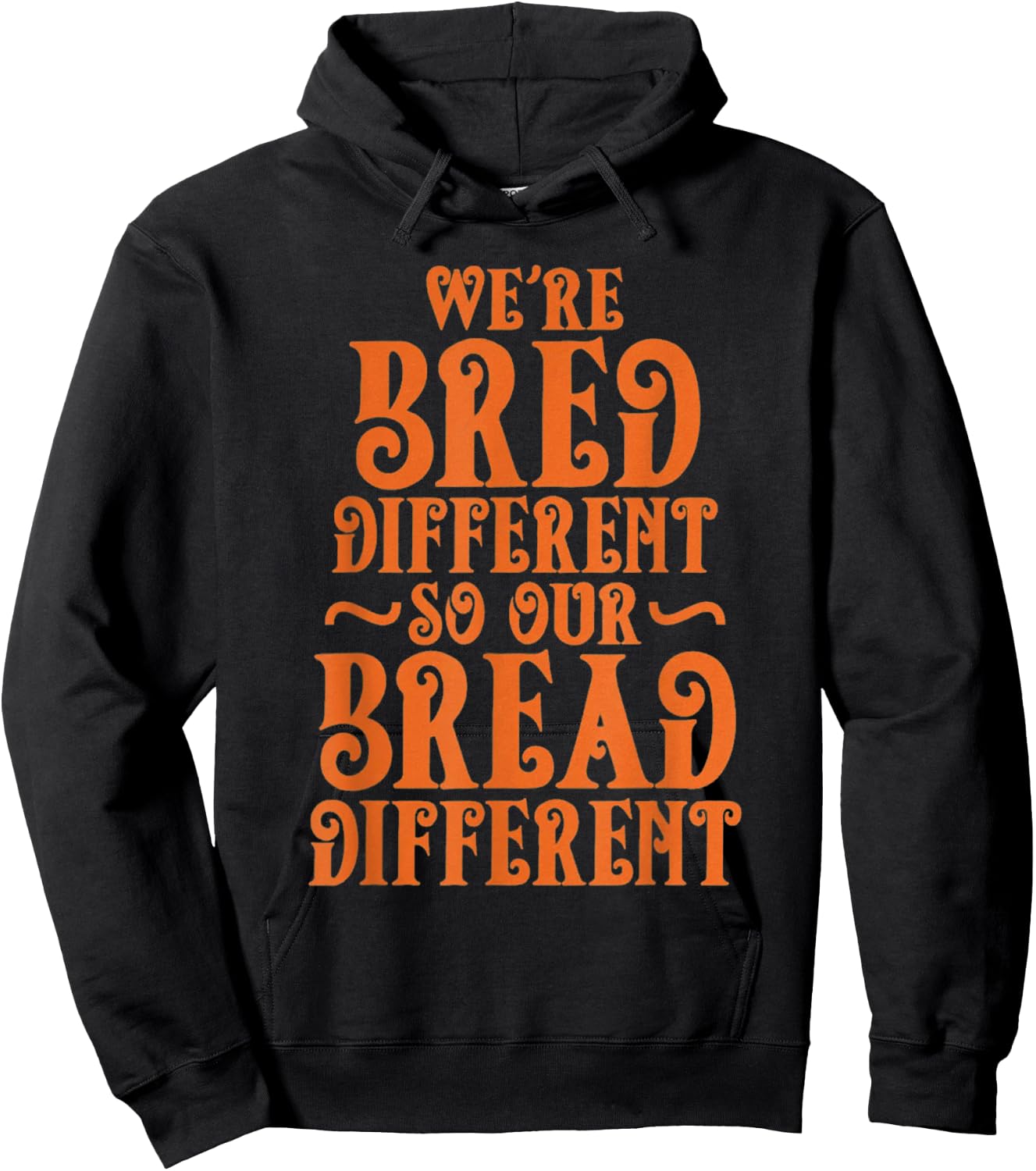 Graphic Olive Army Solar Orange Black Retro to Match Hoodie - Hoodie | Black