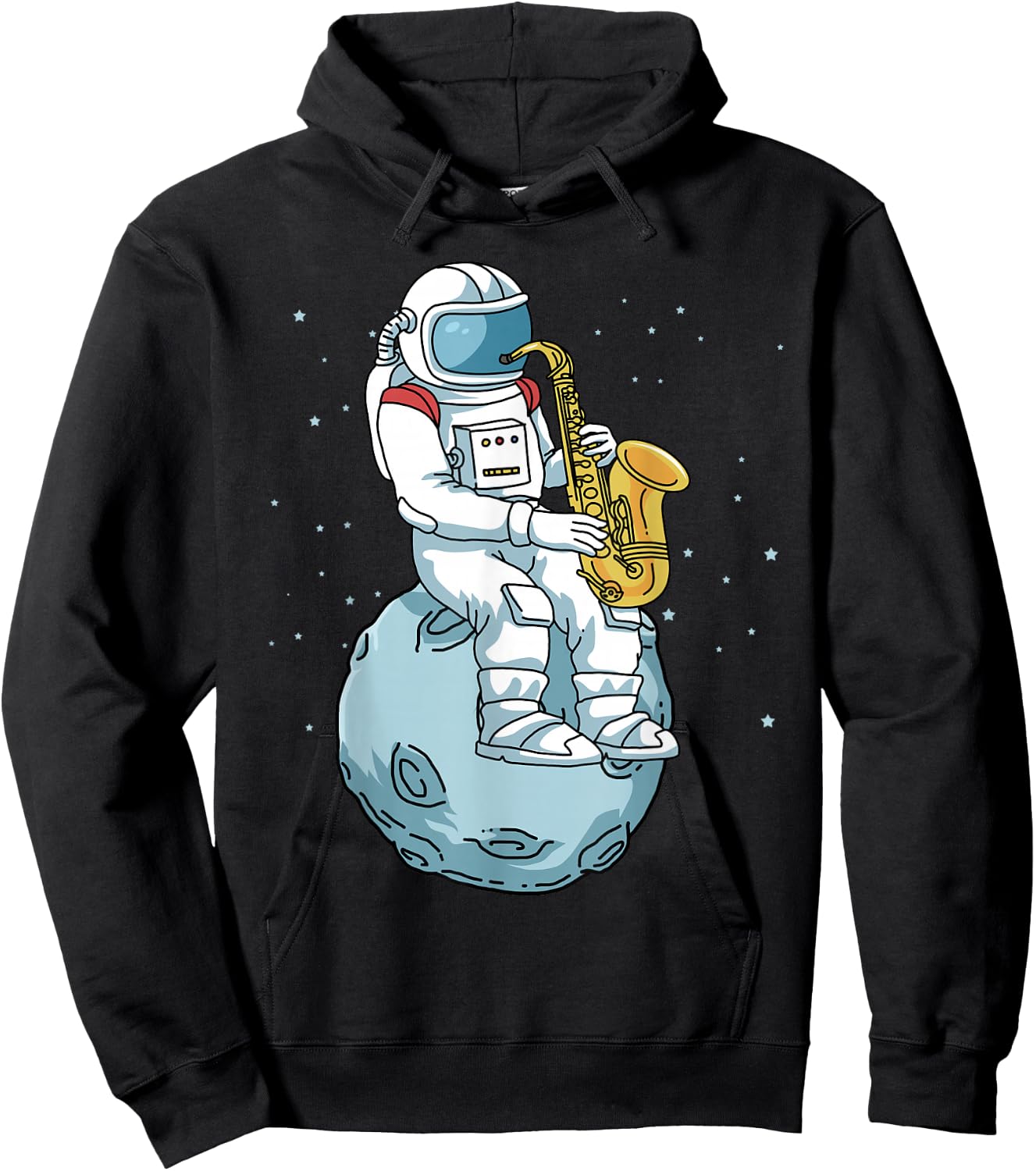 Saxophone Shirt Men Women Saxophonist Gifts Jazz Music Hoodie - Hoodie | Black