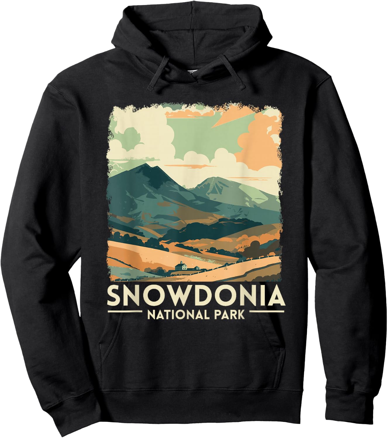 Snowdonia National Park Wales UK Hoodie - Hoodie | Black