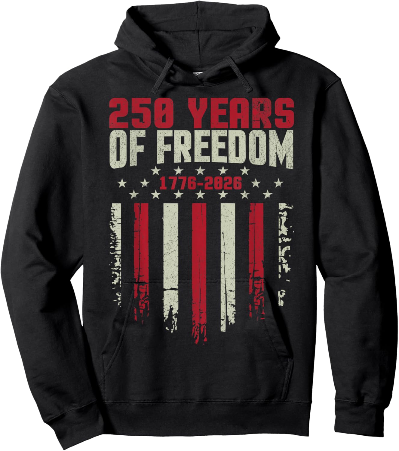 America Retro 250 Years 250th Anniversary USA Shirt 1776 Hoodie - Hoodie | Black